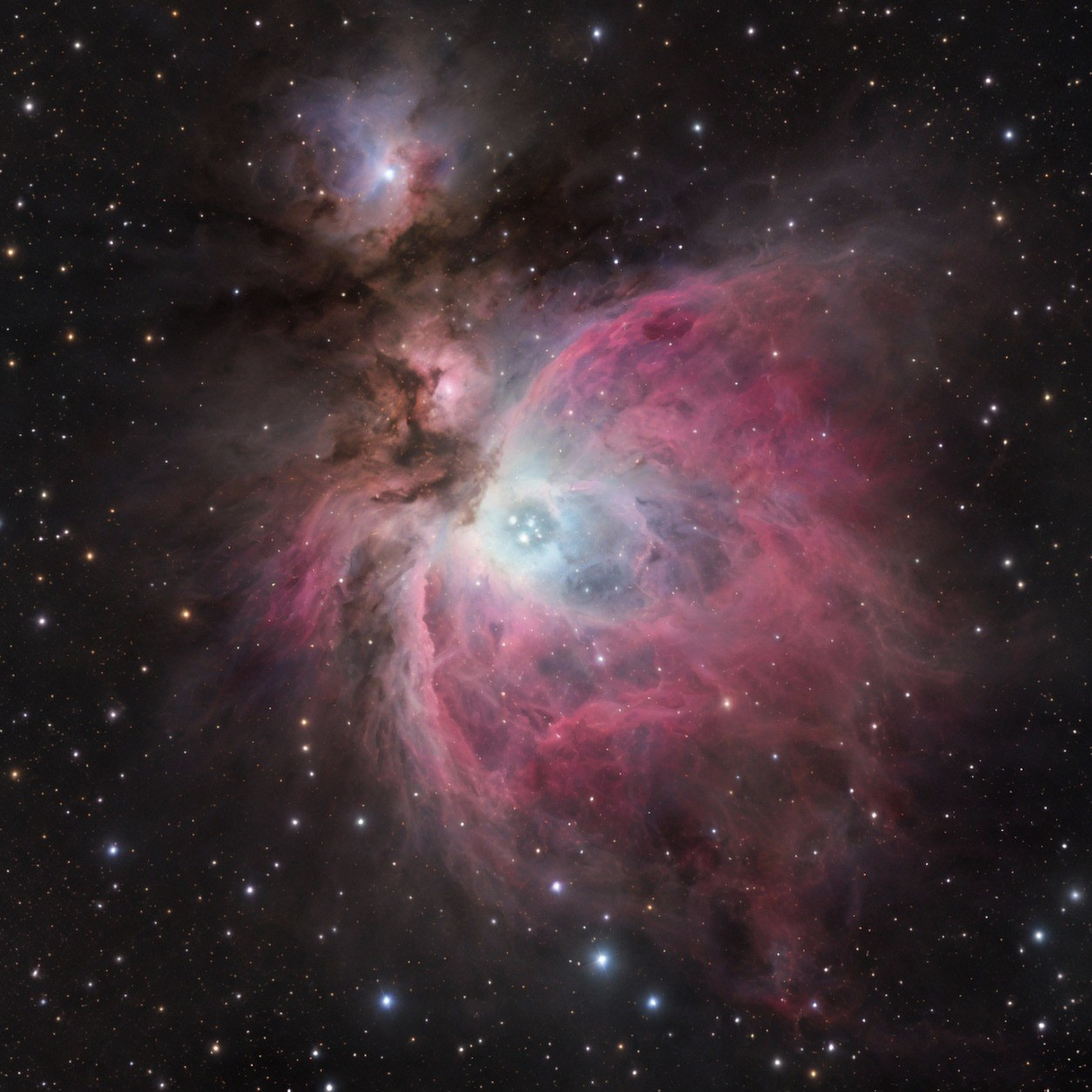 Inner Orion Nebula M42